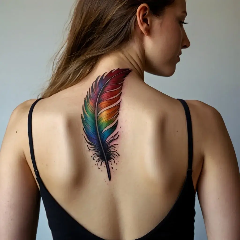 feather tattoo (67)