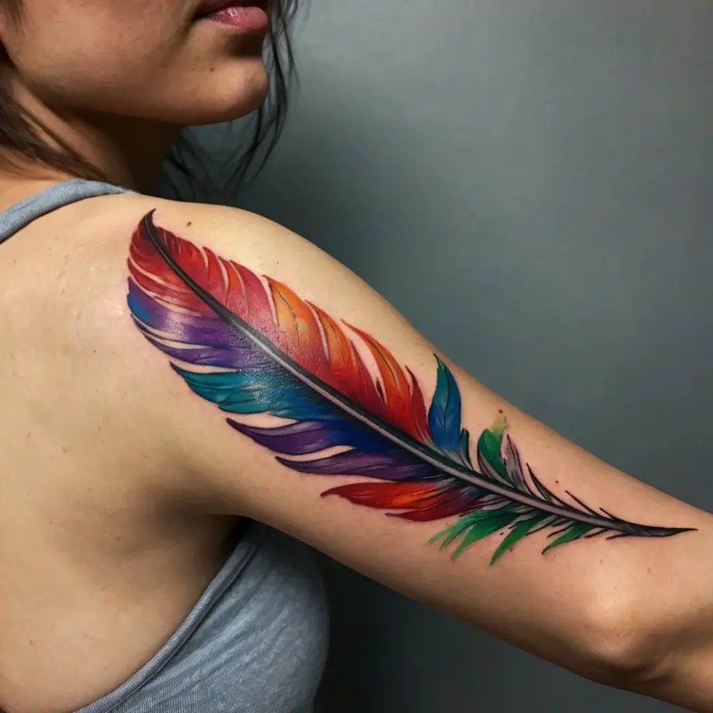 feather tattoo (76)