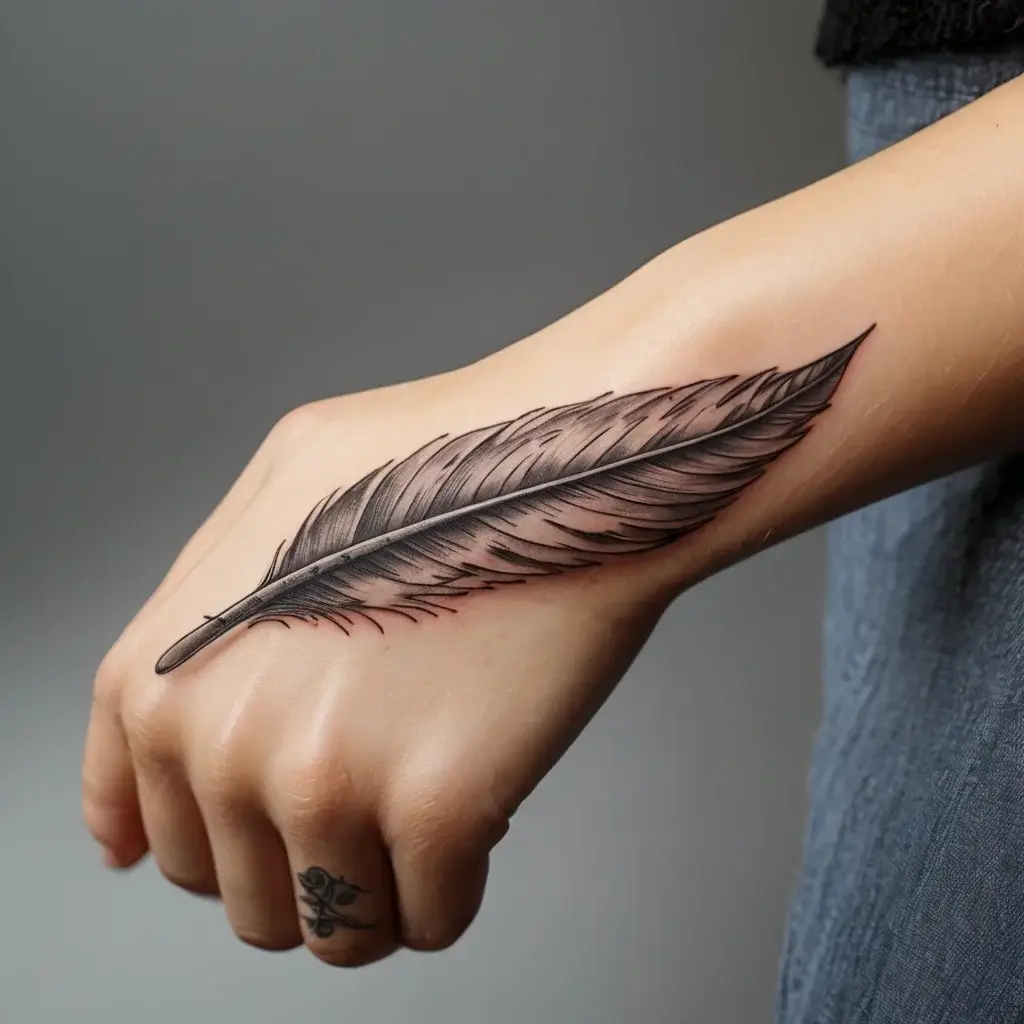 feather tattoo (85)