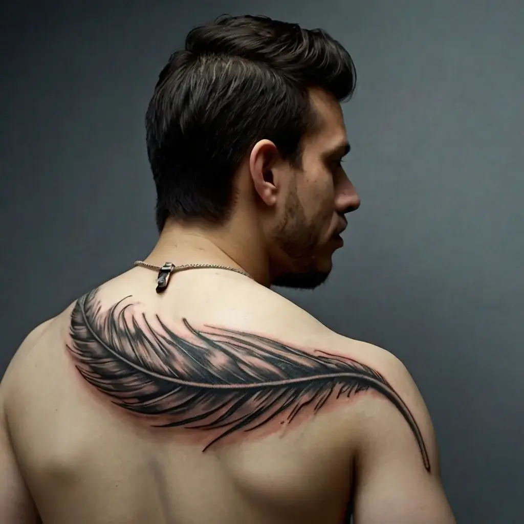 feather tattoo (87)