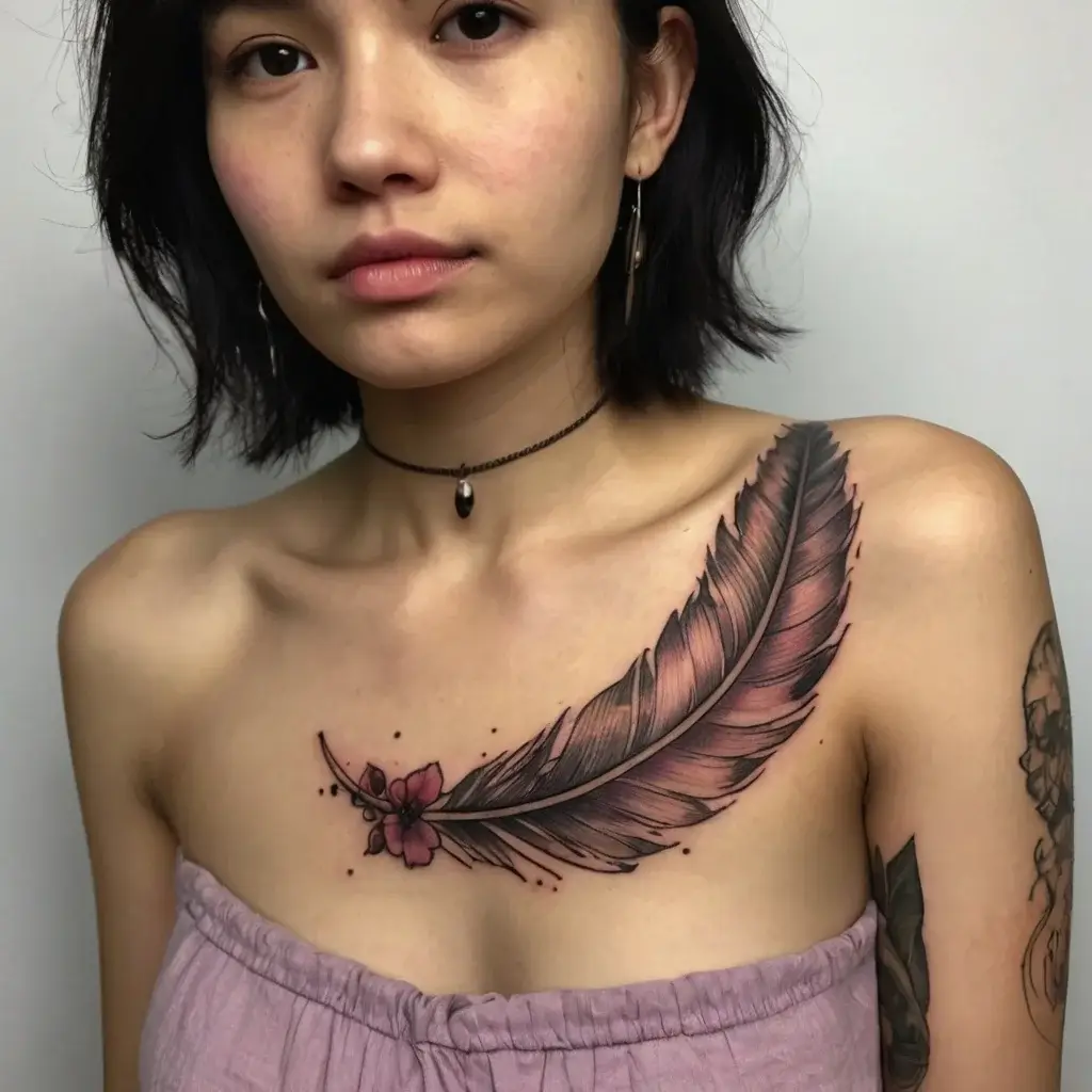 feather tattoo (9)