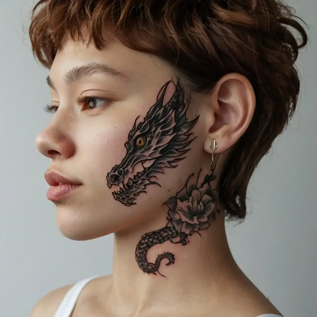 flower and dragon tattoo (11)