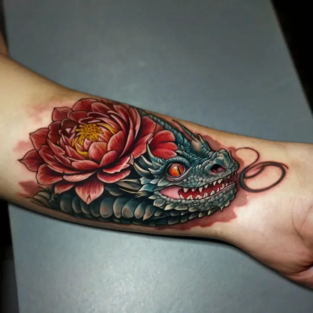 flower and dragon tattoo (22)