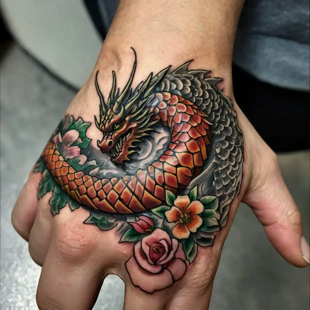 flower and dragon tattoo (29)