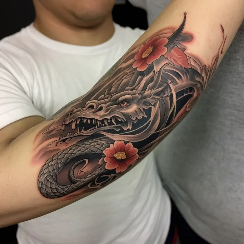 flower and dragon tattoo (42)