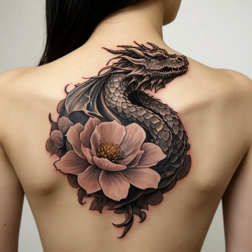 flower and dragon tattoo (46)