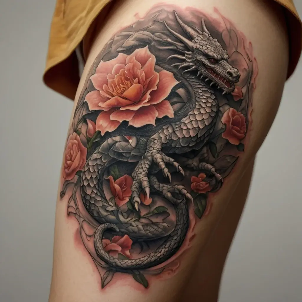 flower and dragon tattoo (50)