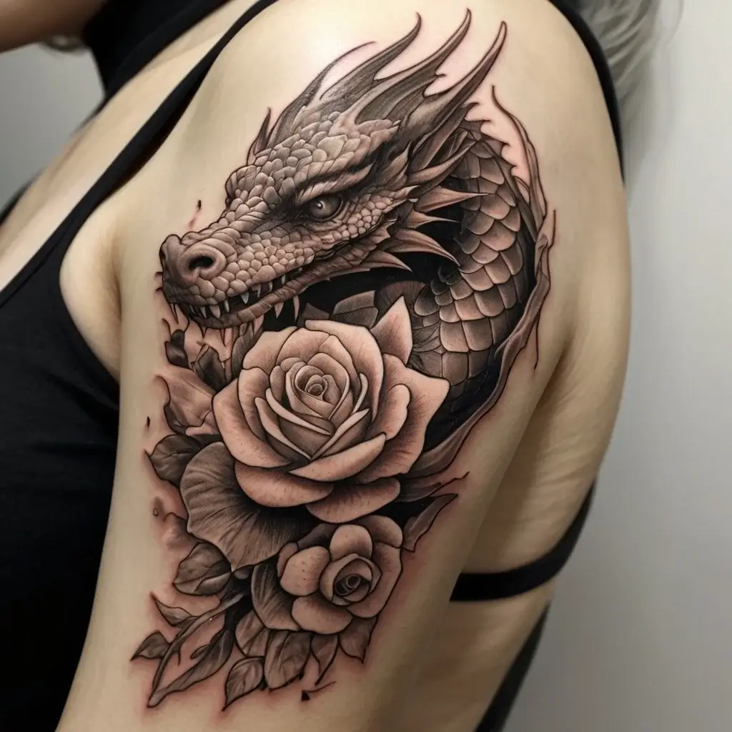 flower and dragon tattoo (56)