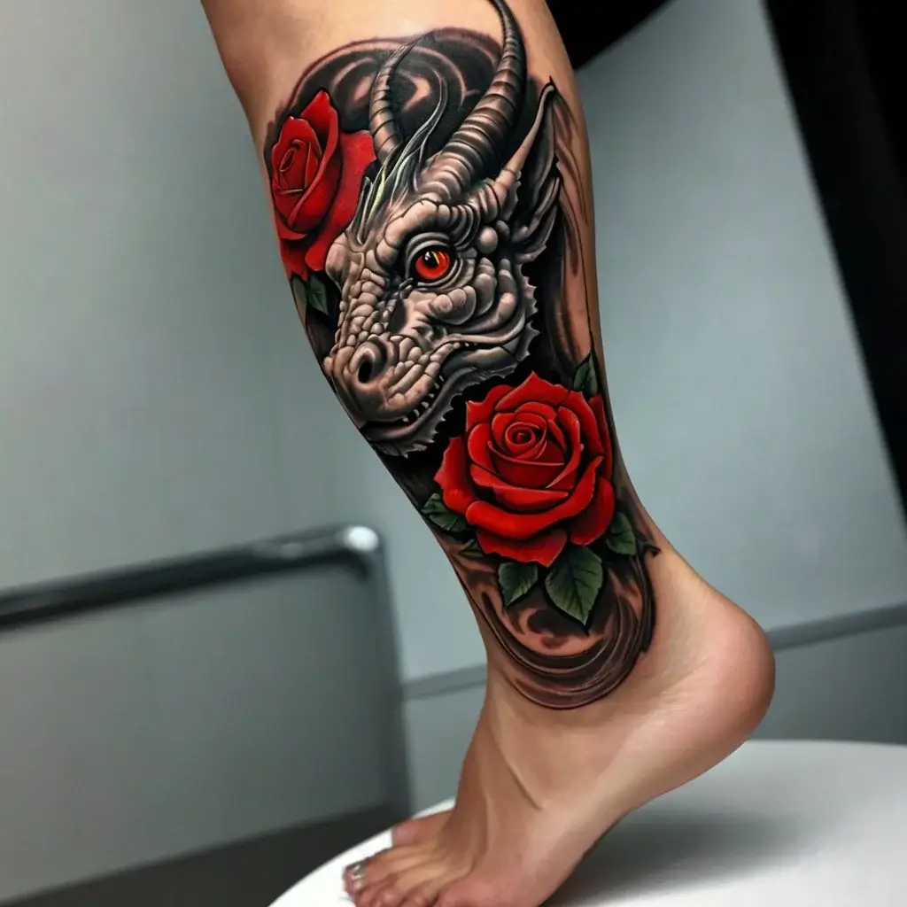 flower and dragon tattoo (65)