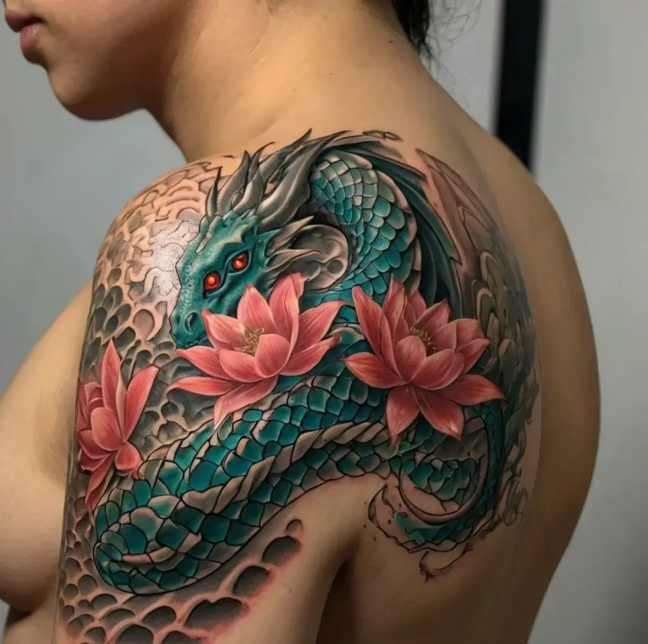 flower and dragon tattoo (68)