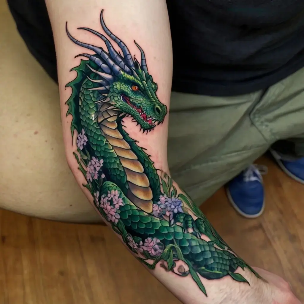 flower and dragon tattoo (71)