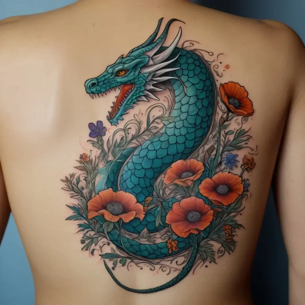 flower and dragon tattoo (81)