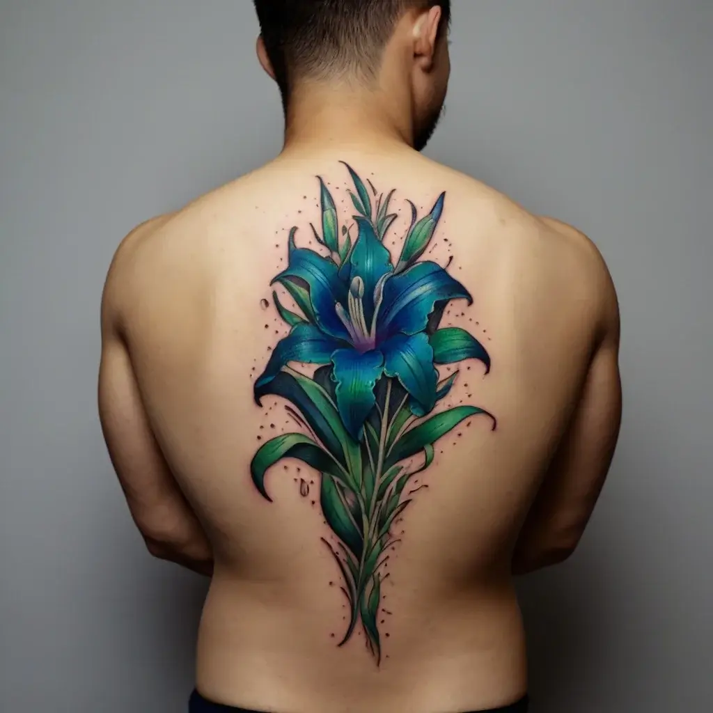 gladiolus tattoo (10)