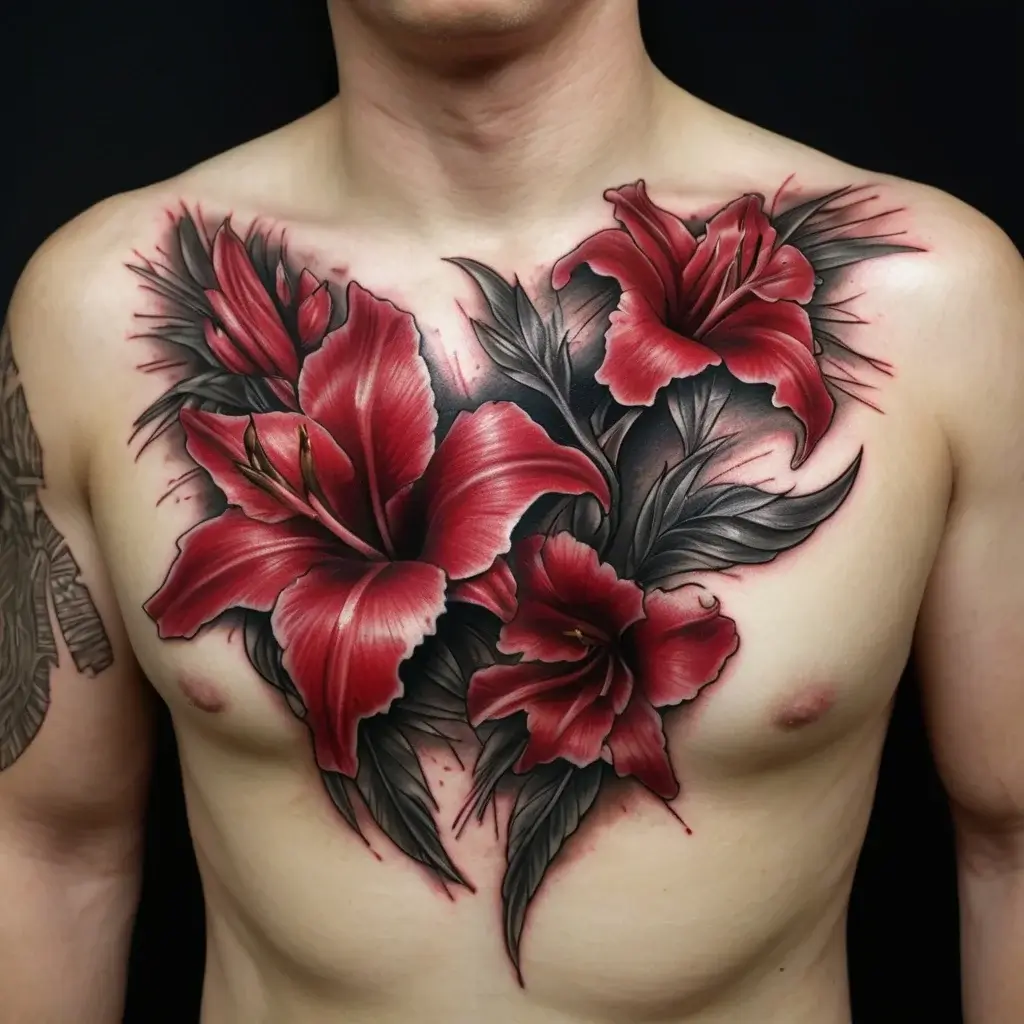 gladiolus tattoo (22)