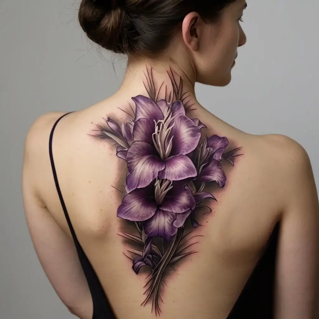 gladiolus tattoo (26)