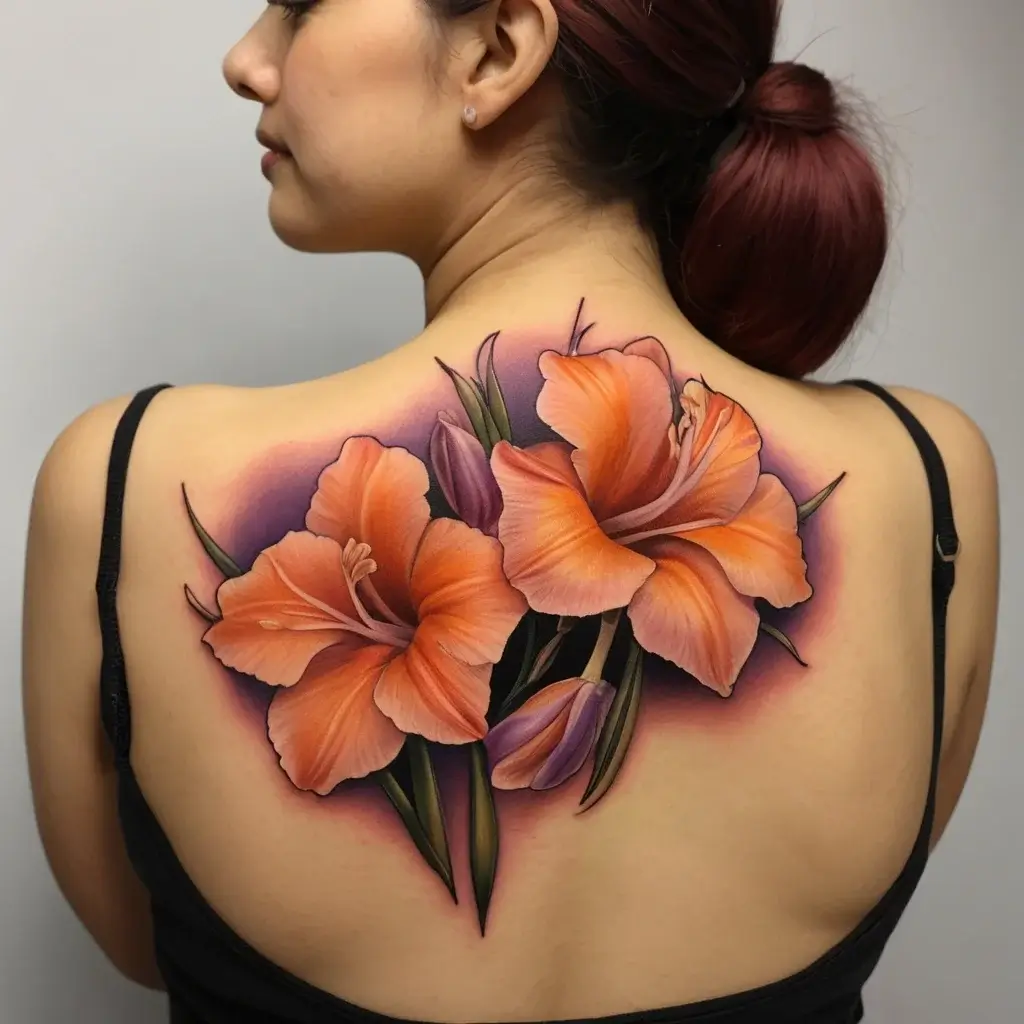 gladiolus tattoo (38)