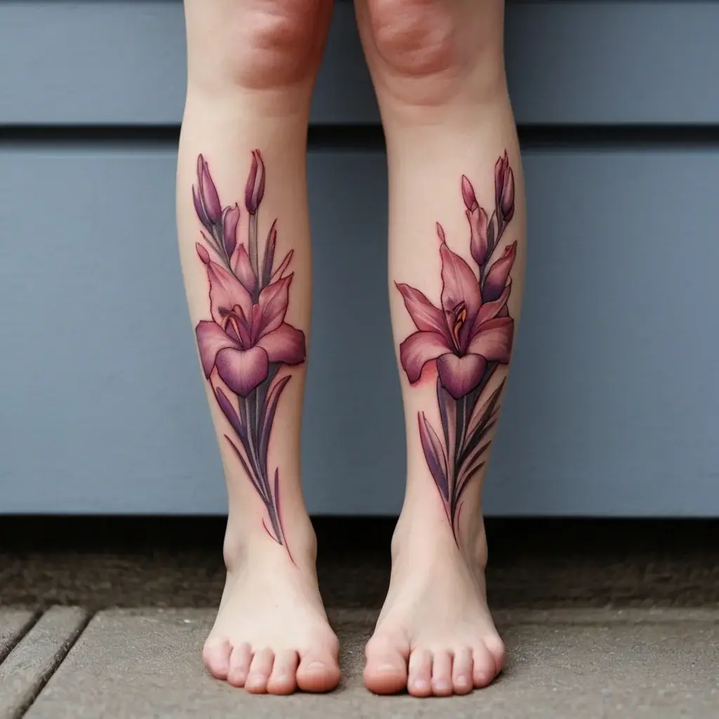 gladiolus tattoo (46)