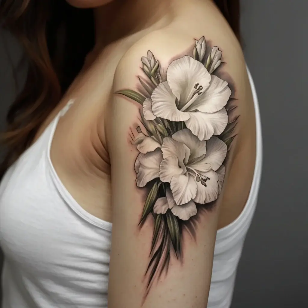 gladiolus tattoo (48)