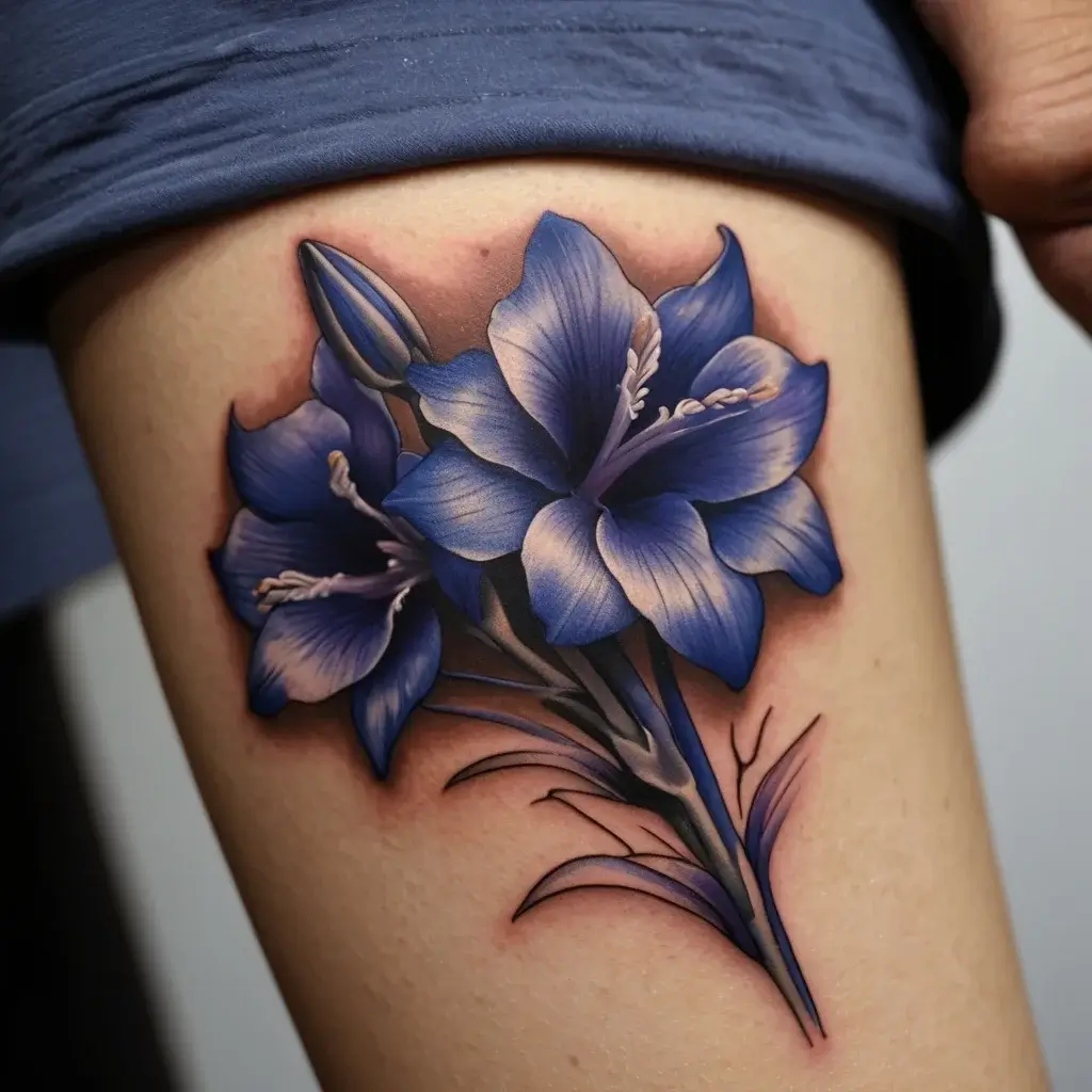 gladiolus tattoo (53)