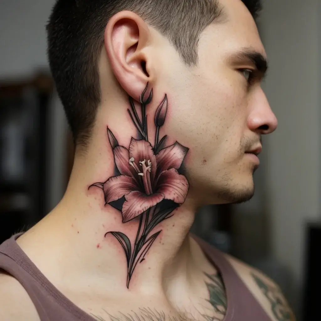 gladiolus tattoo (55)