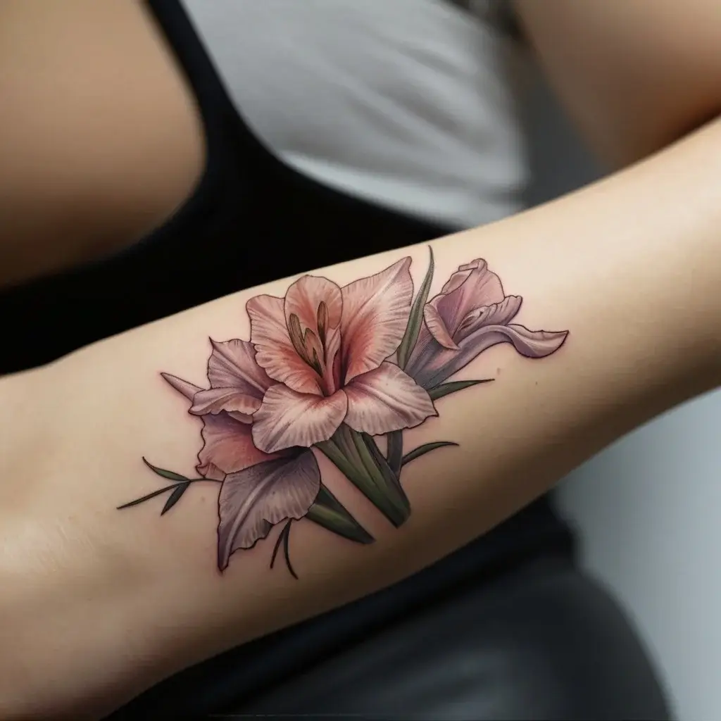 gladiolus tattoo (58)