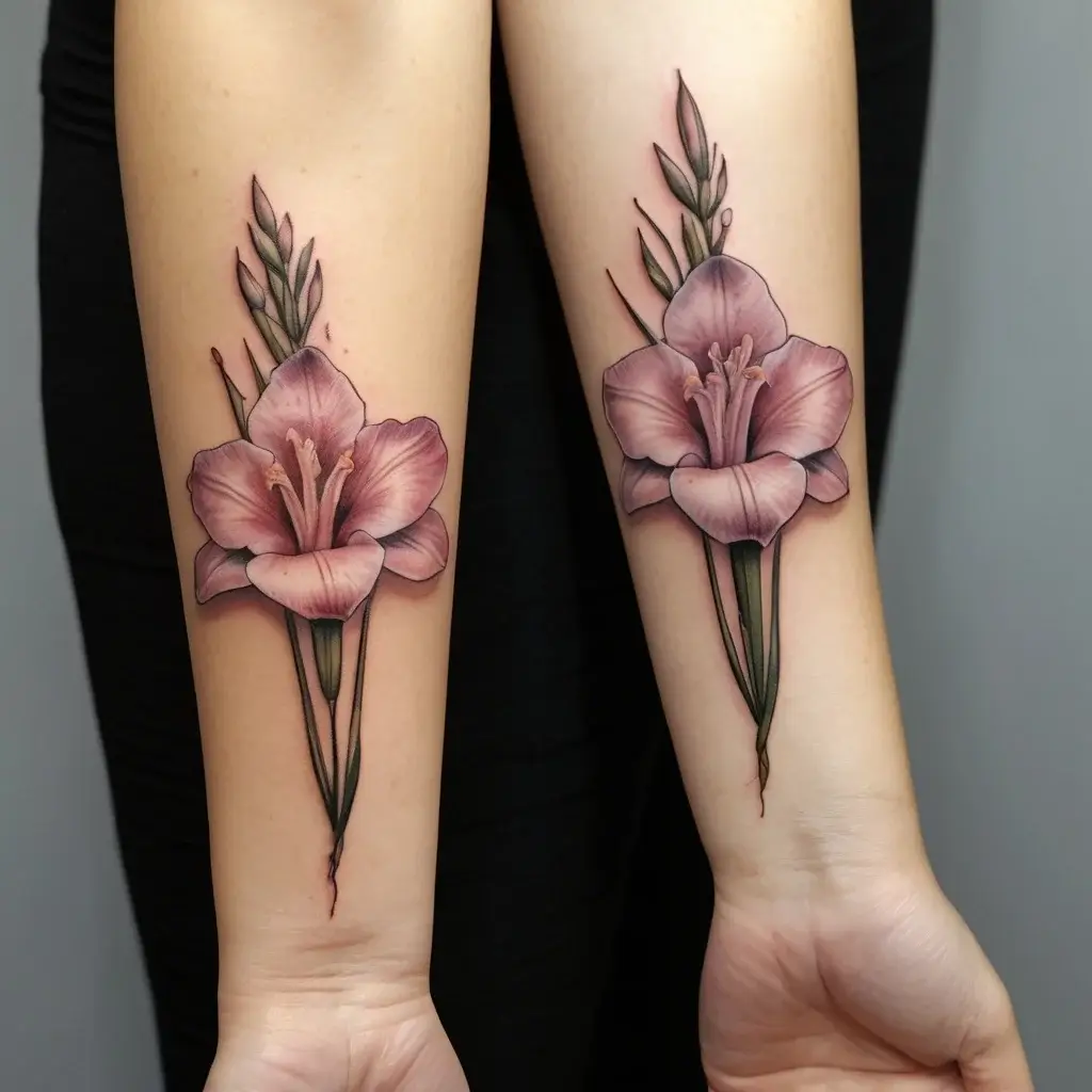 gladiolus tattoo (59)