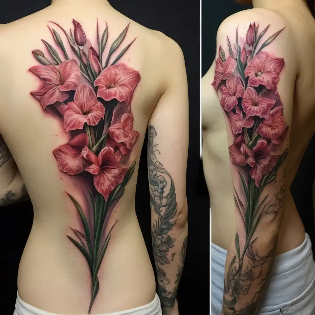 gladiolus tattoo (64)