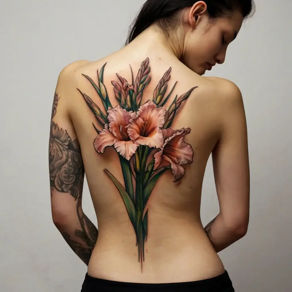 gladiolus tattoo (72)