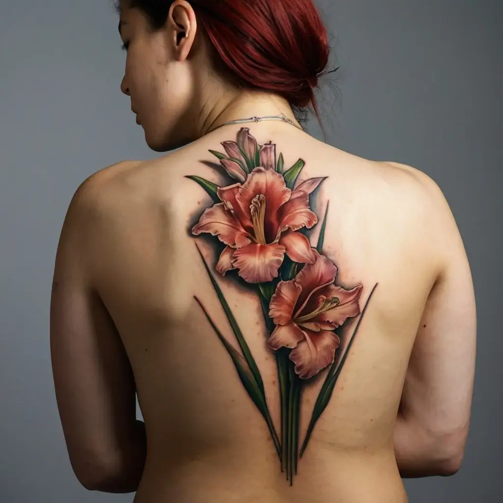 gladiolus tattoo (73)