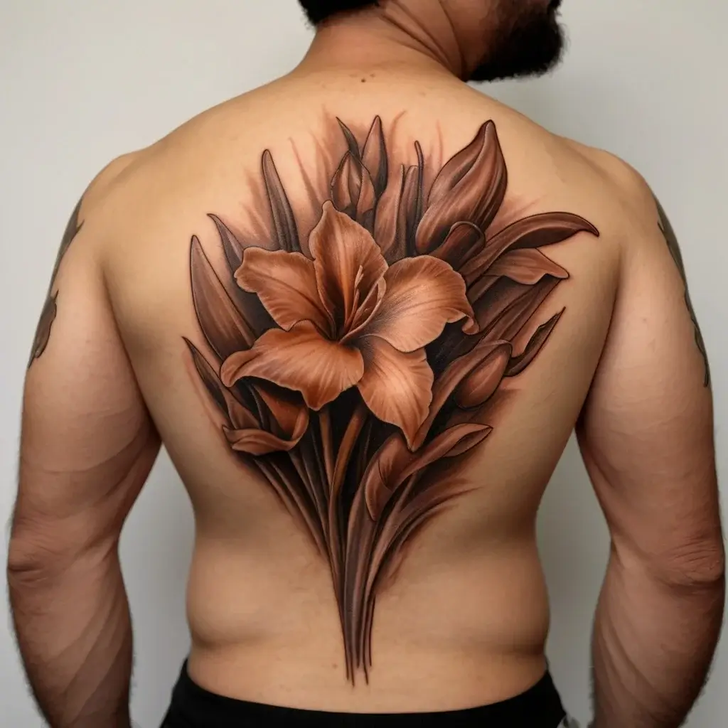 gladiolus tattoo (9)