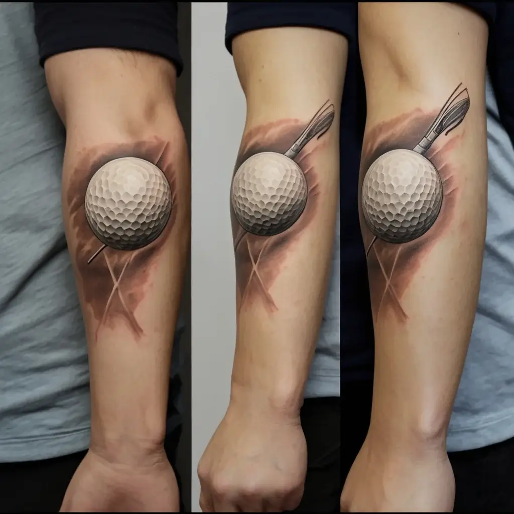 golf tattoo (10)