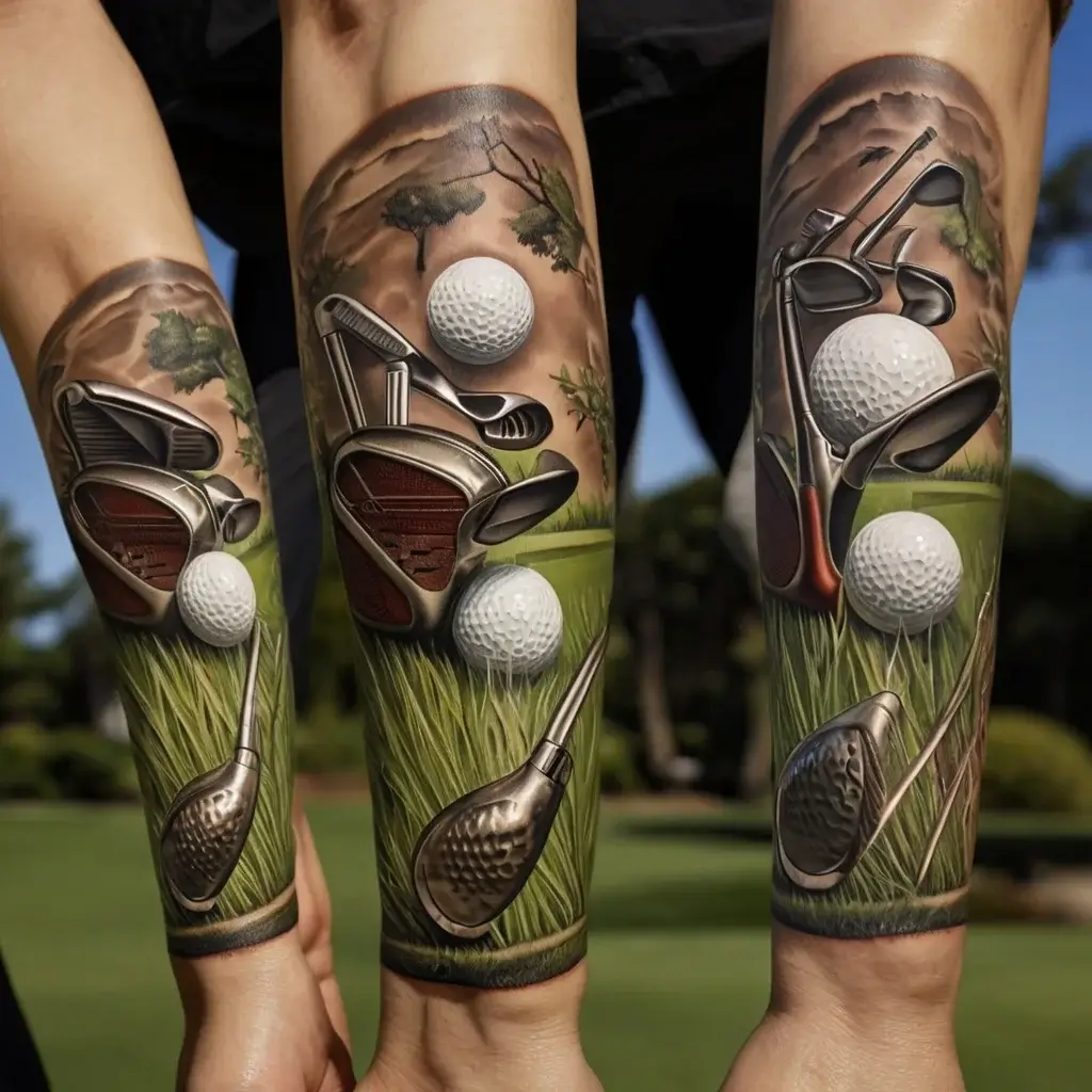 golf tattoo (15)