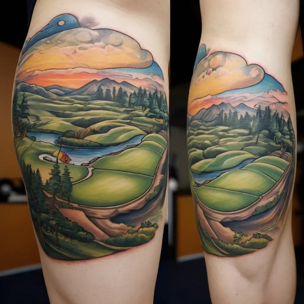 golf tattoo (17)