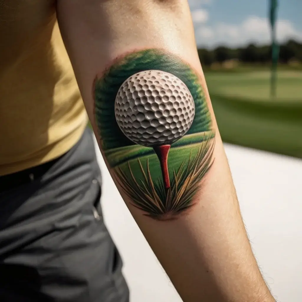 golf tattoo (20)