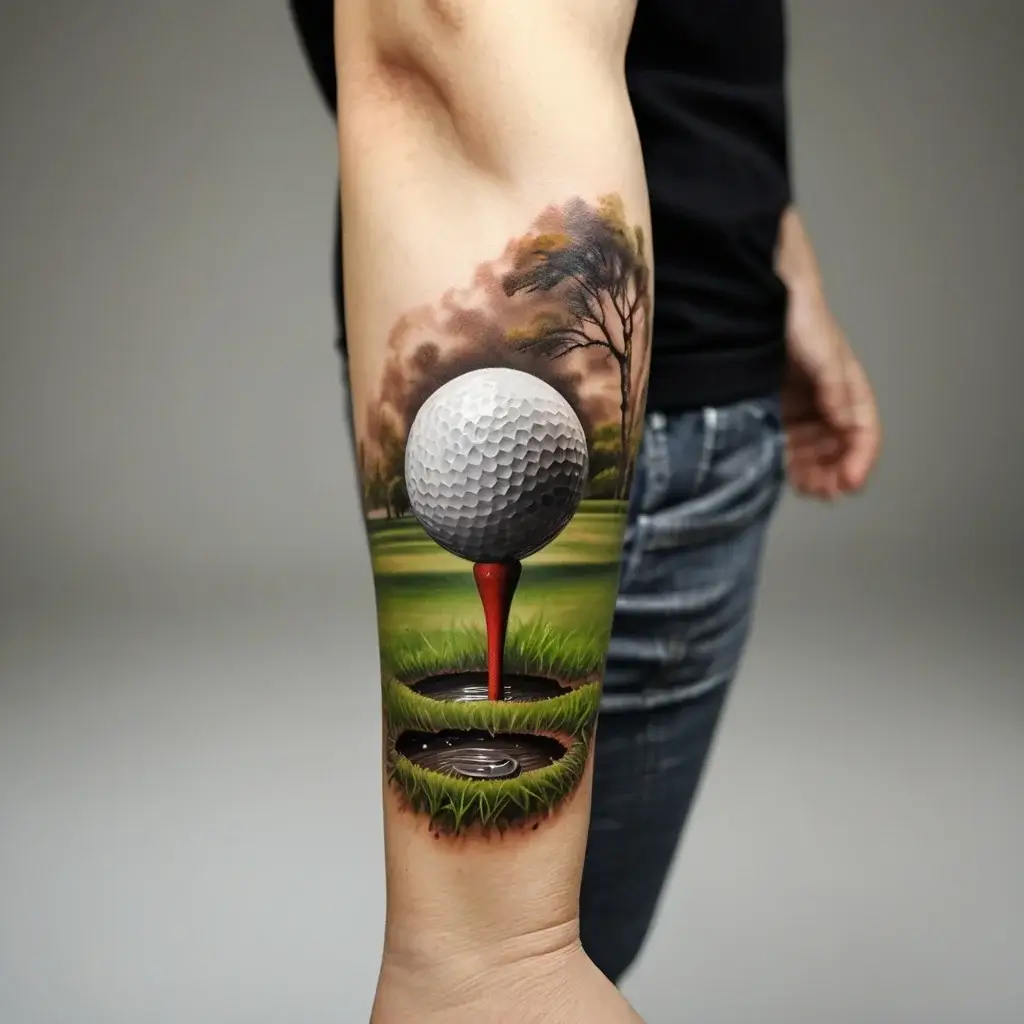 golf tattoo (21)