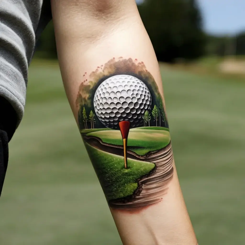 golf tattoo (22)