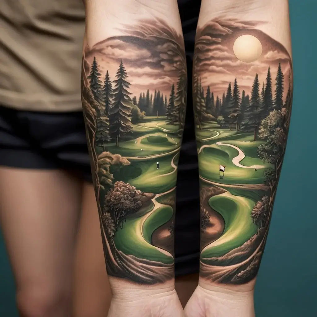 golf tattoo (35)