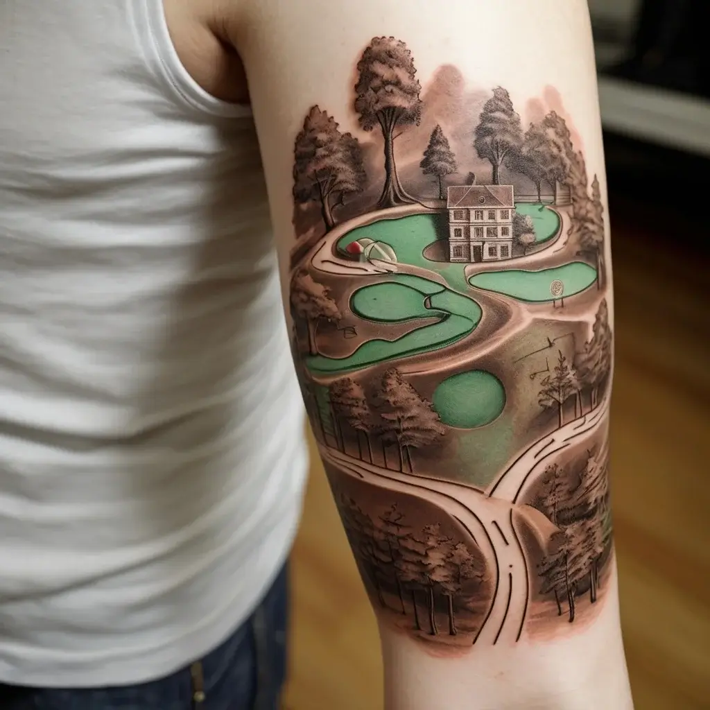 golf tattoo (36)