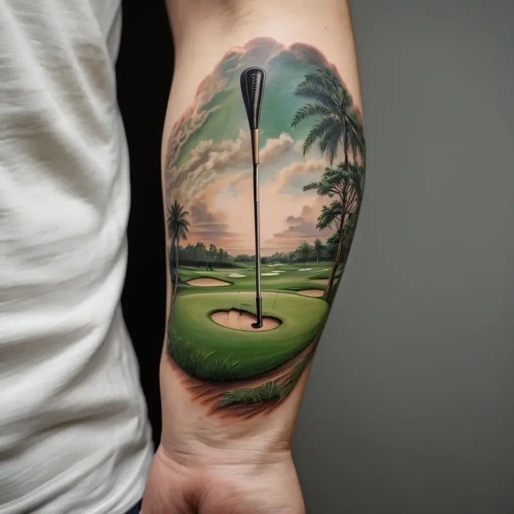 golf tattoo (37)