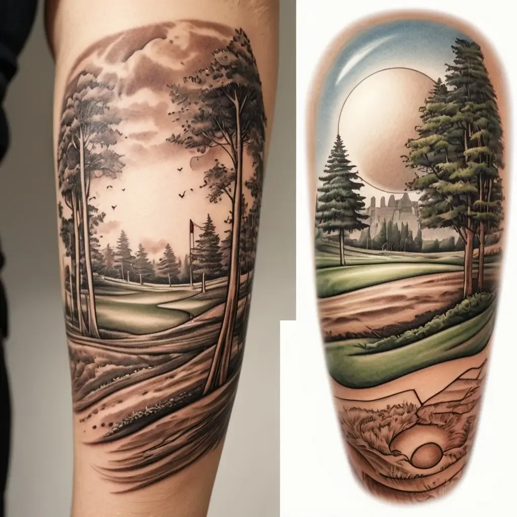 golf tattoo (39)