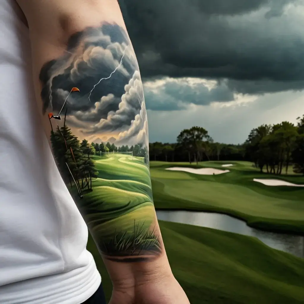 golf tattoo (41)