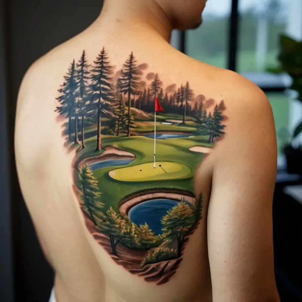 golf tattoo (52)