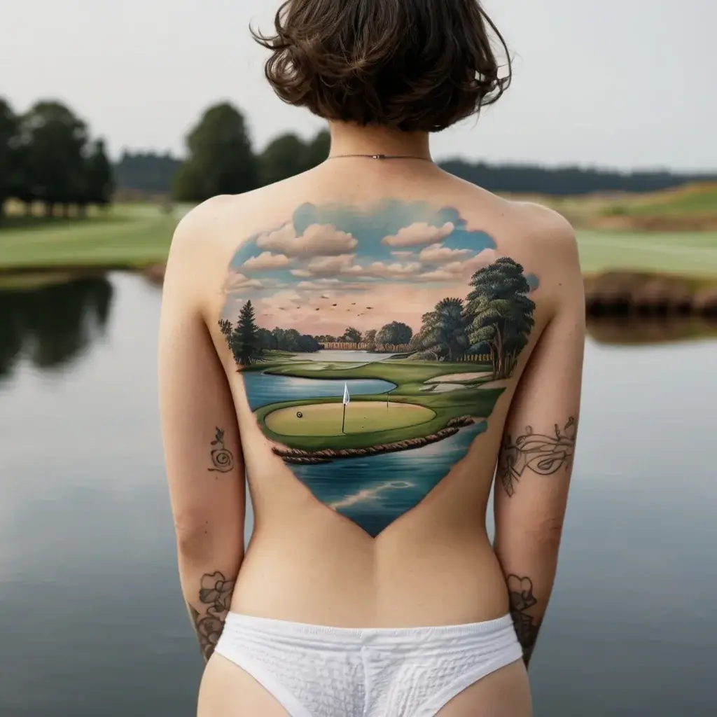 golf tattoo (53)