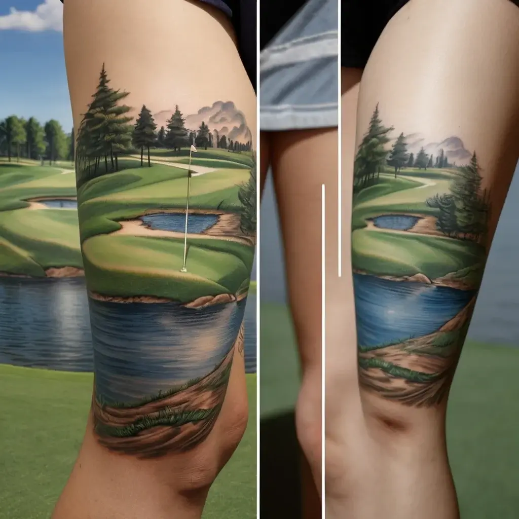 golf tattoo (54)