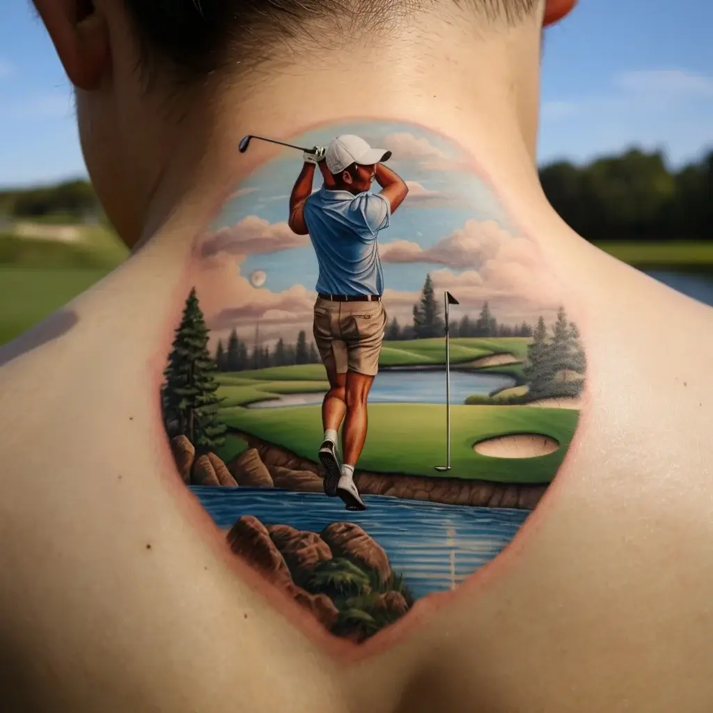 golf tattoo (56)