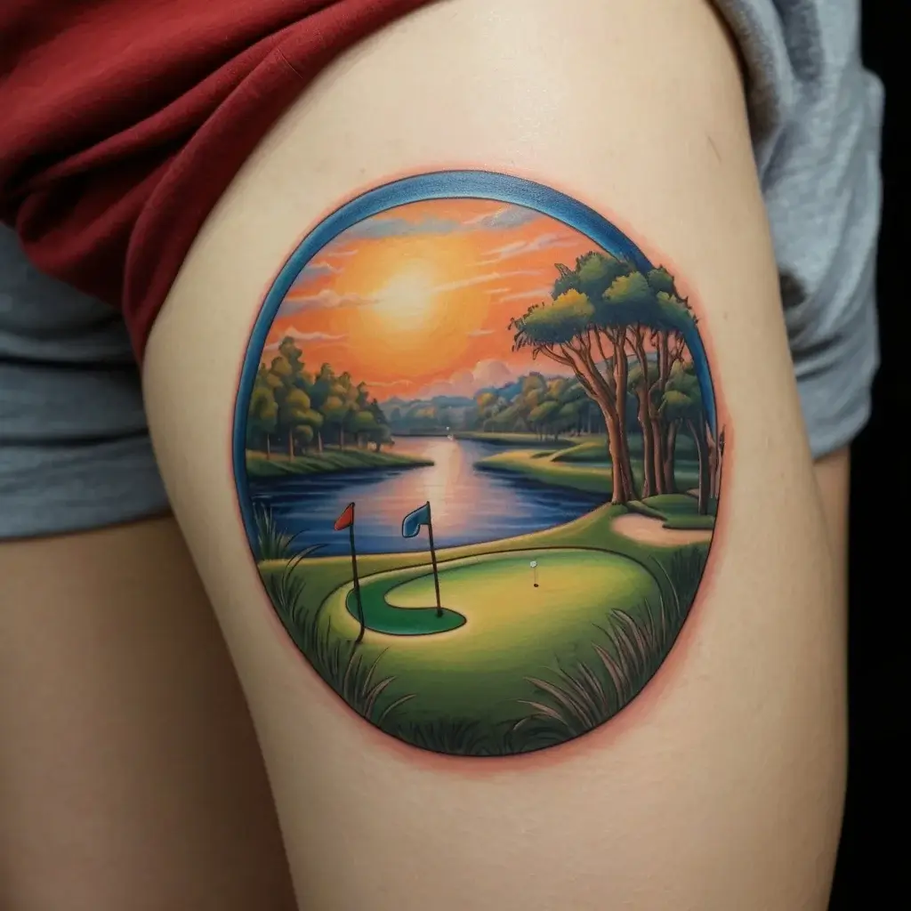 golf tattoo (58)