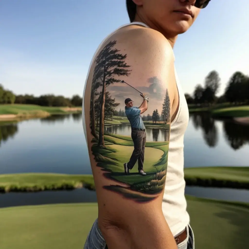 golf tattoo (59)