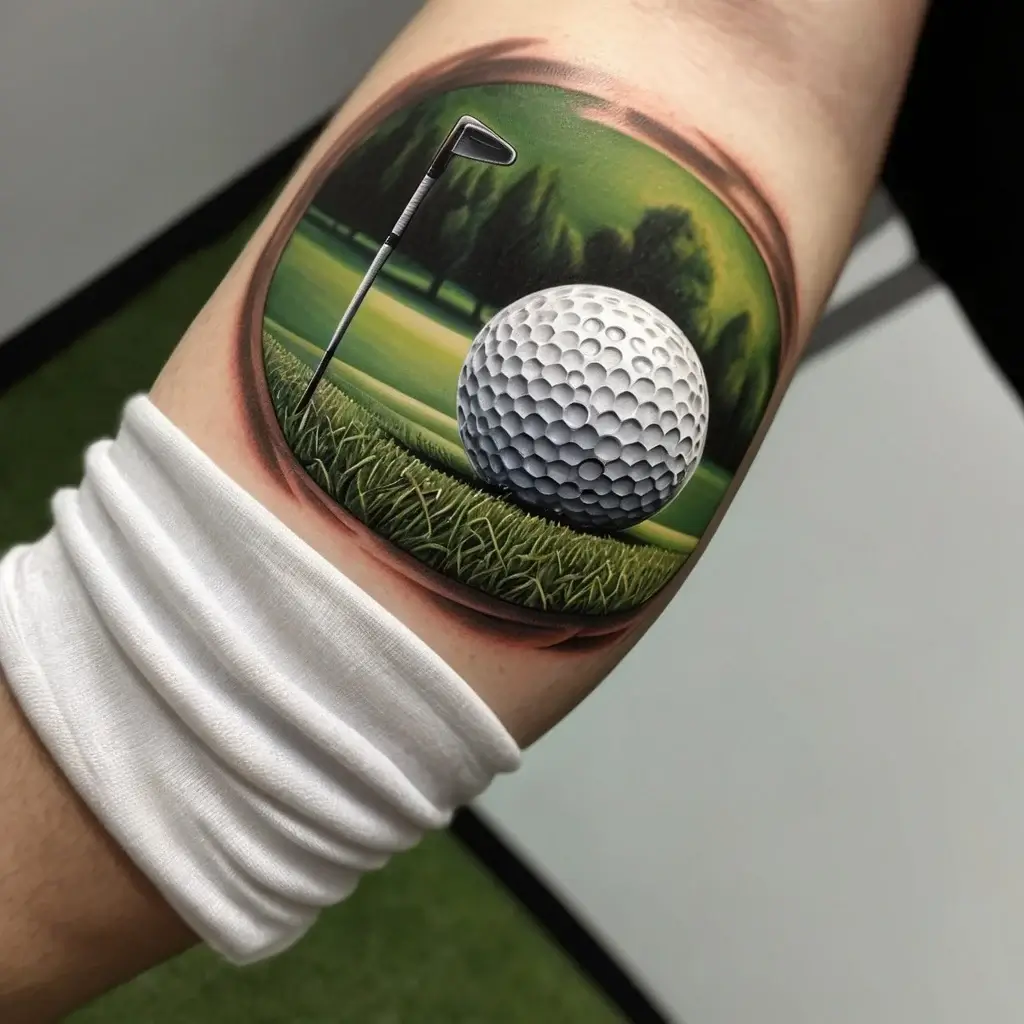 golf tattoo (60)