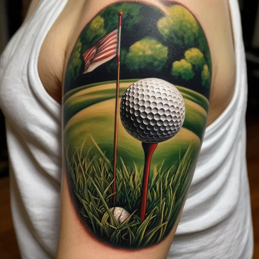 golf tattoo (61)