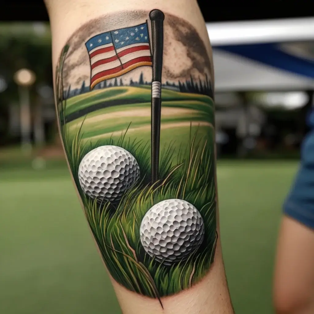 golf tattoo (62)